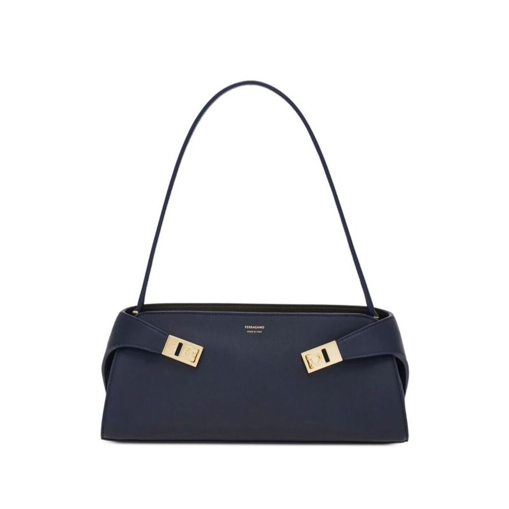 Ferragamo Blue Shoulder Bags Women